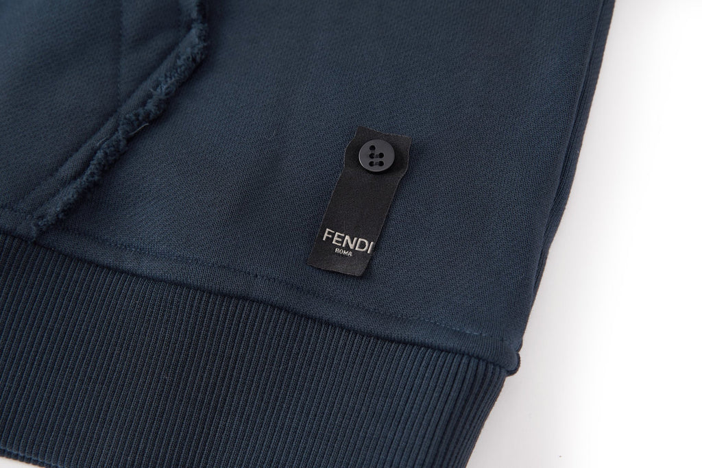 Falection FW26 Logo Plaque Distressed Hoodie in 2 Colors