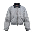 Falection FW26 Faded Denim Bomber Jacket
