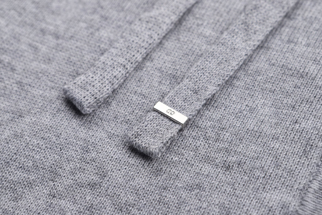 Falection FW26 Oblique Lined Hooded Sweatshirt in 2 Colors