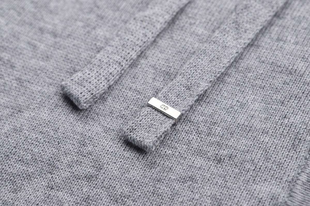 Falection FW26 Oblique Lined Hooded Sweatshirt in 2 Colors
