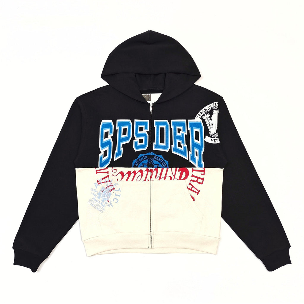Falection Sp5der FW26 Campers Field Zip Hoodie in 2 Colors