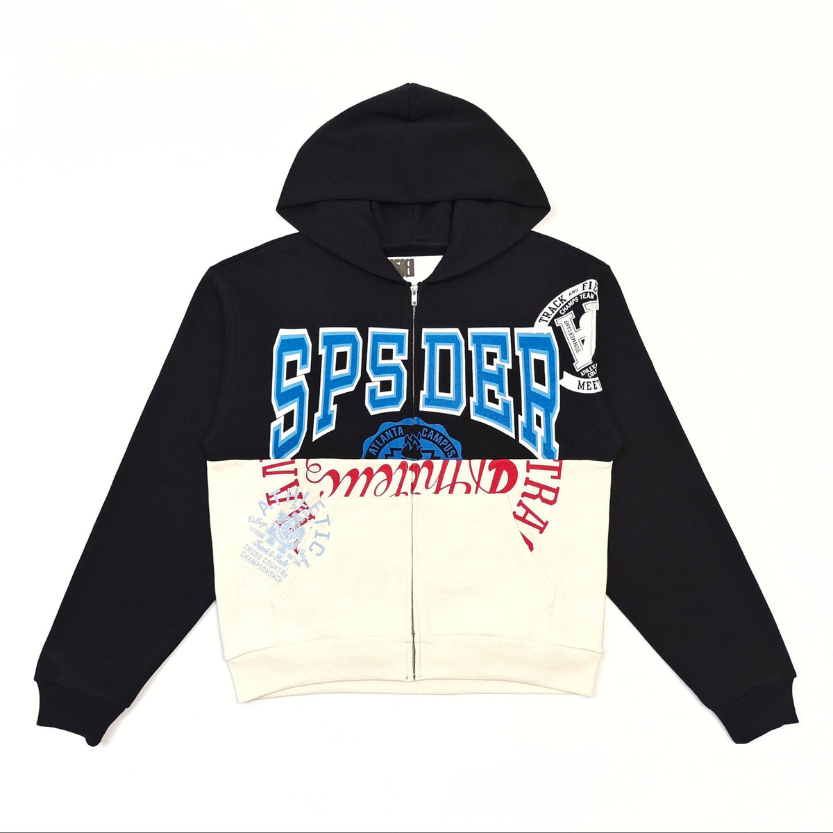 Falection Sp5der FW26 Campers Field Zip Hoodie in 2 Colors