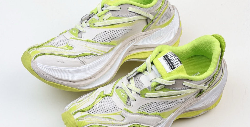 Falection BA SS26 Jet Sneaker in Eggshell Lime
