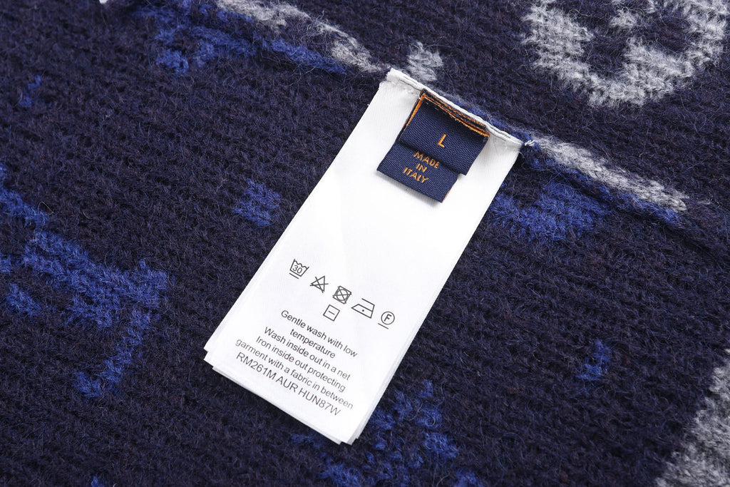 Falection FW26 Monogram Mohair Cardigan in 2 Colors