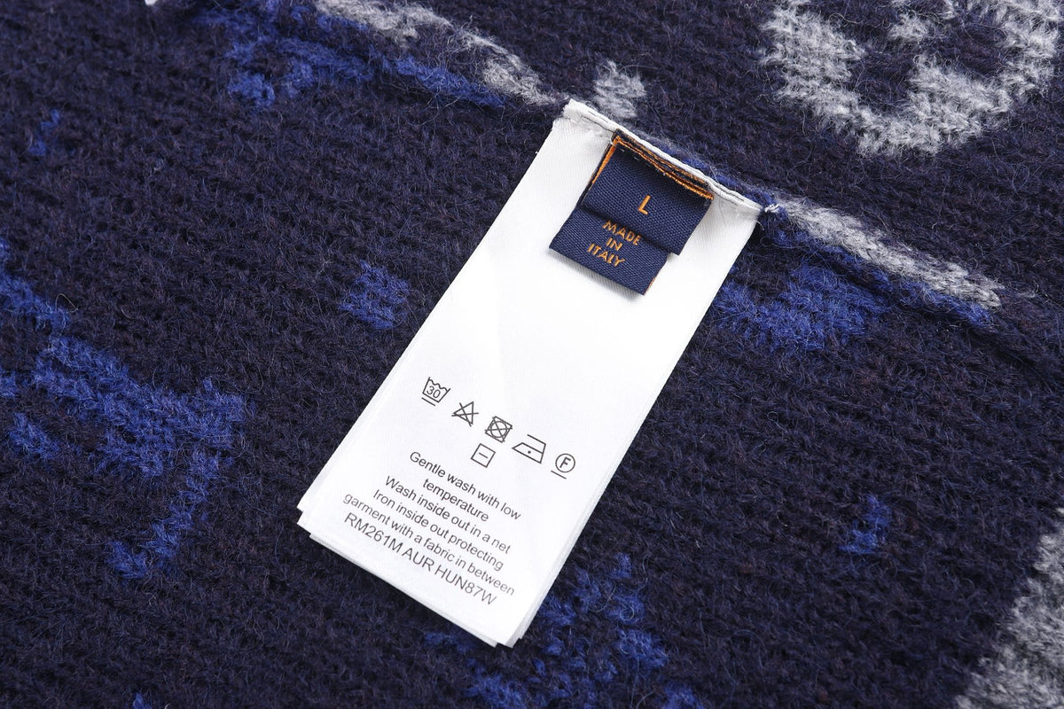 Falection FW26 Monogram Mohair Cardigan in 2 Colors