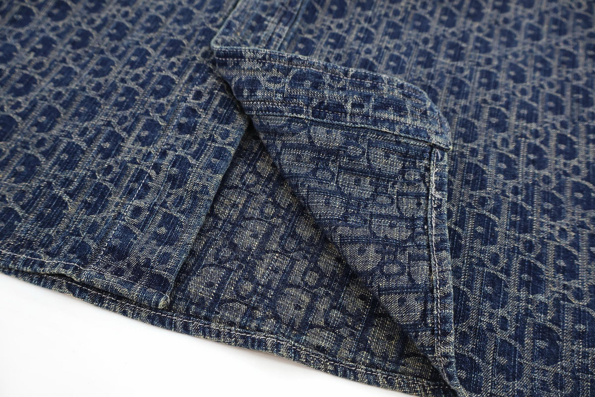 Falection FW26 Oblique Denim Overshirt