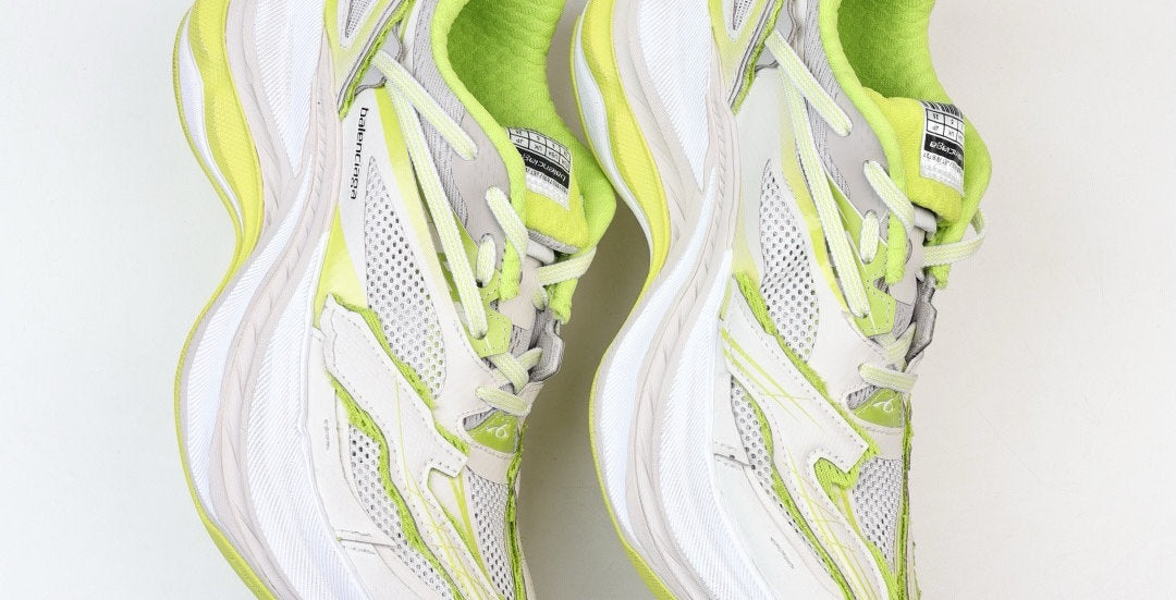 Falection BA SS26 Jet Sneaker in Eggshell Lime