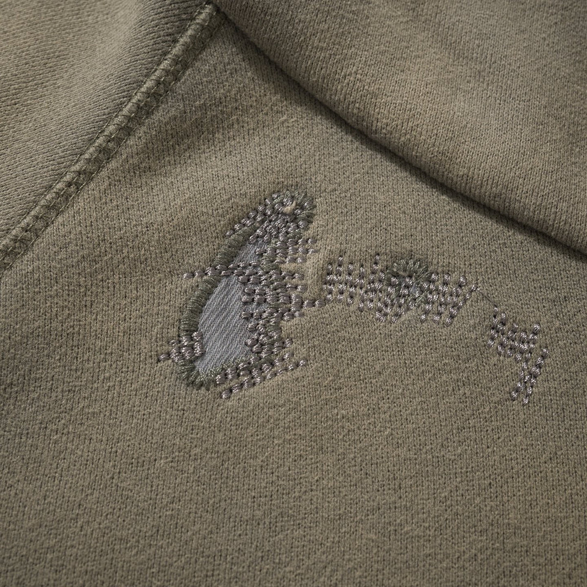 Falection FW26 Mended Fleece Hoodie