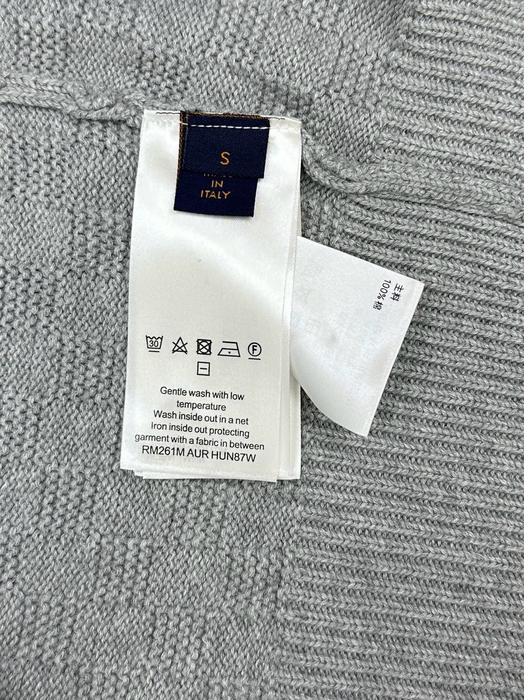 Falection FW26 Wool Cashmere Half Zip Pullover