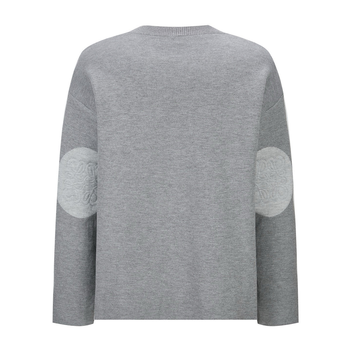 Falection FW26 Anagram Intarsia Wool Blend Sweater in 2 Colors