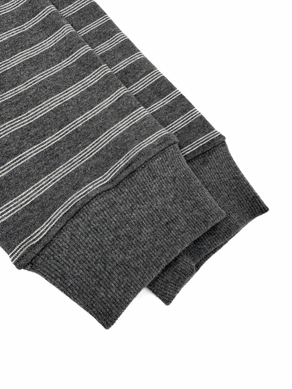 Falection FW26 Striped Cotton Fleece Jacket