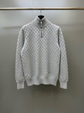 Falection FW26 Wool Cashmere Half Zip Pullover