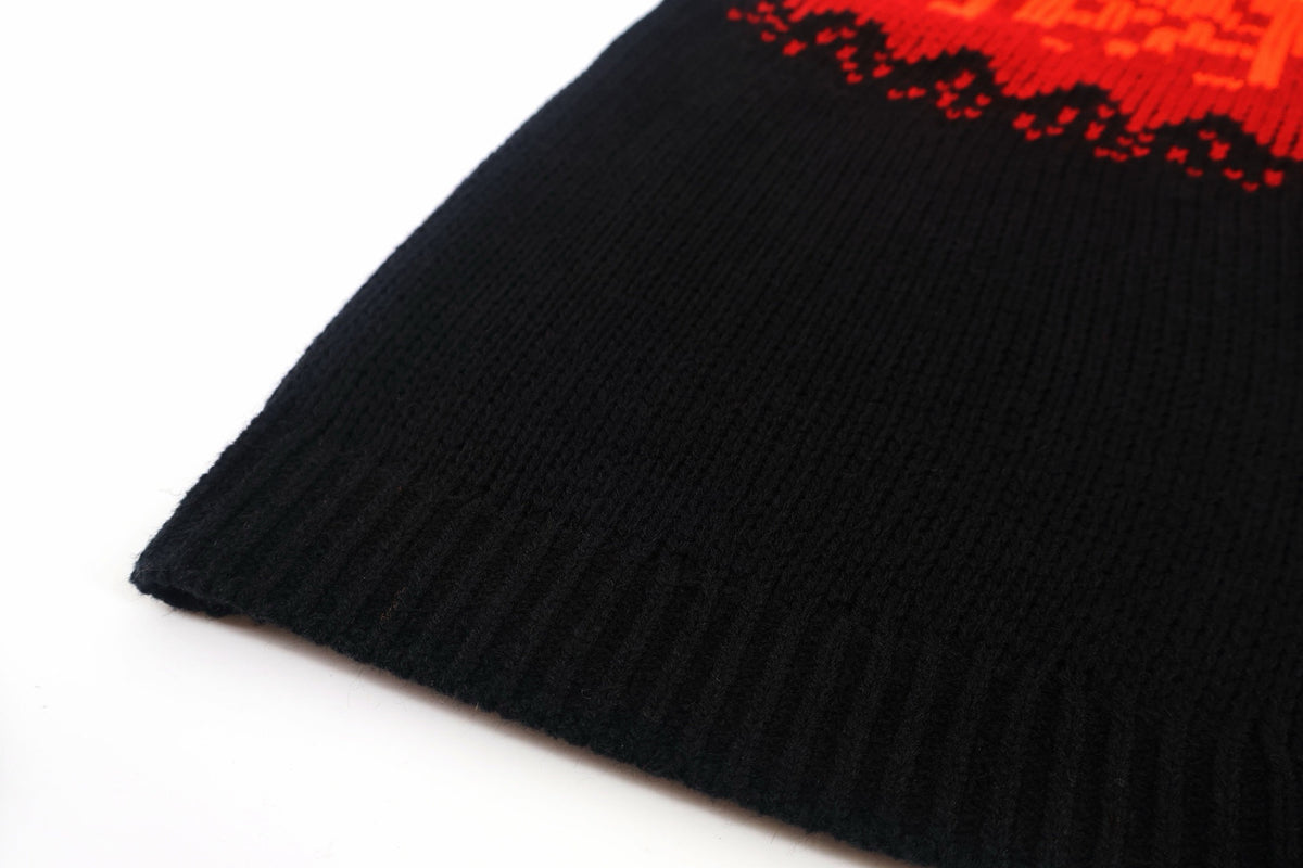 Falection FW26 Gradient Jacquard Pullover