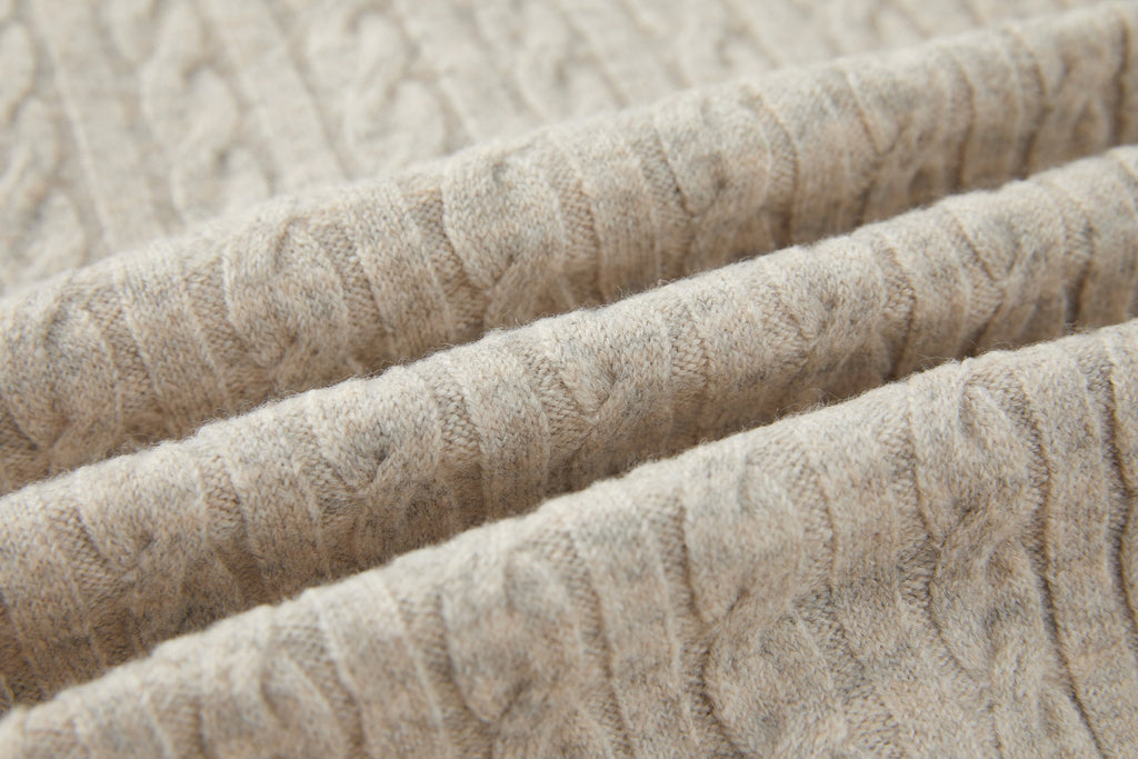 Falection FW26 Chambray Collar Cardigan