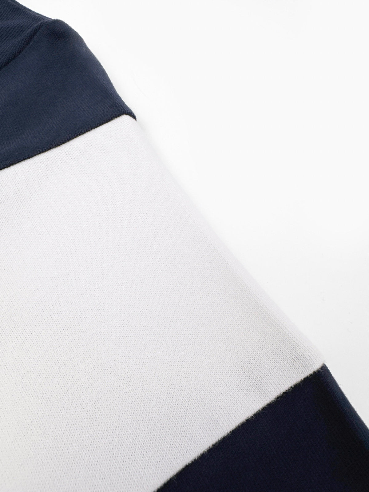 Falection FW26 Striped Polo Sweatshirt in 2 Colors