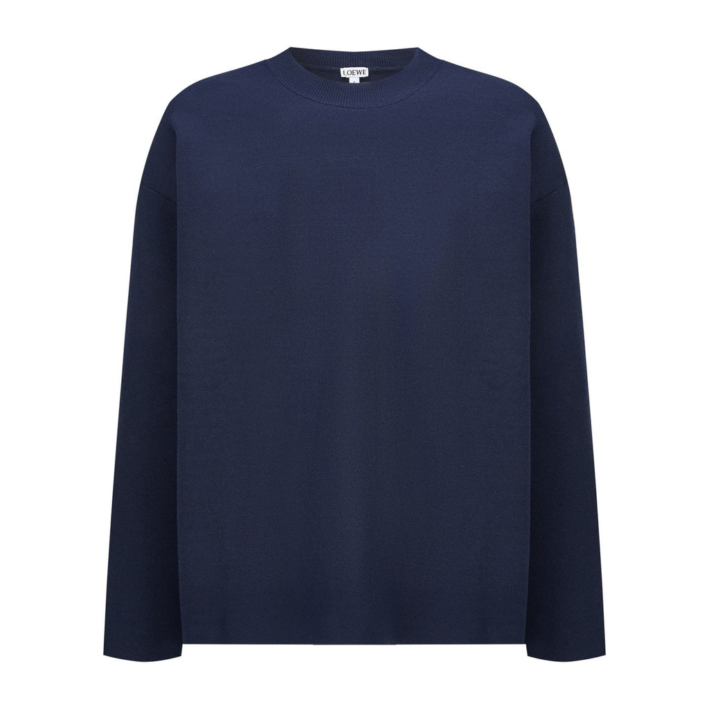Falection FW26 Anagram Intarsia Wool Blend Sweater in 2 Colors