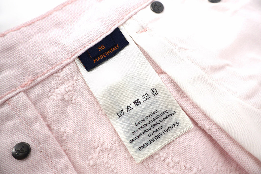 Falection FW26 Monogram Needle Punched Shorts