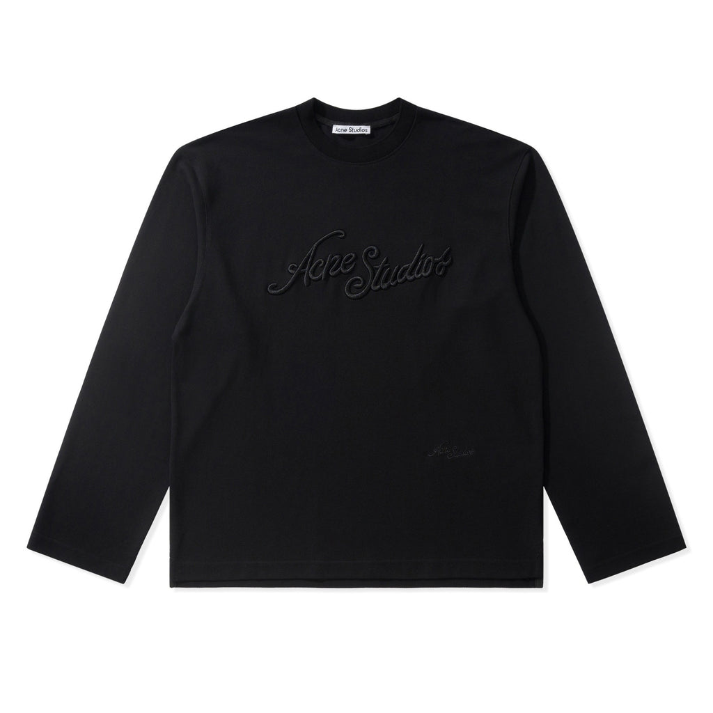 Falection FW26 Embroidered Logo Long-Sleeve T-Shirt in 3 Colors