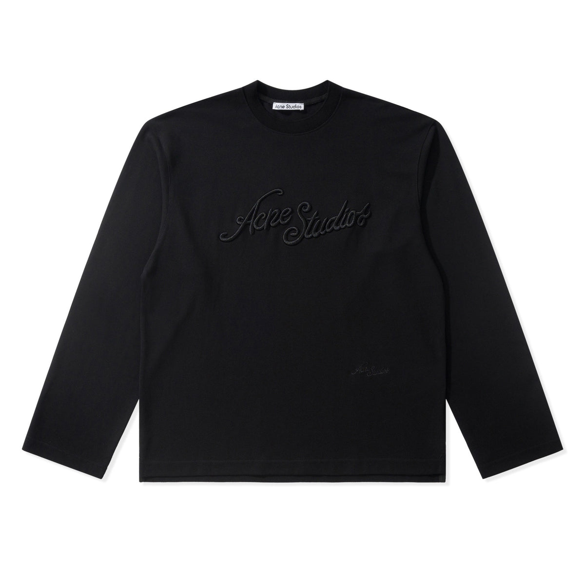 Falection FW26 Embroidered Logo Long-Sleeve T-Shirt in 3 Colors