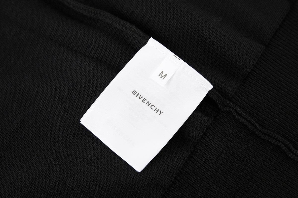 Falection FW26 Intarsia Knit V-Neck Cardigan