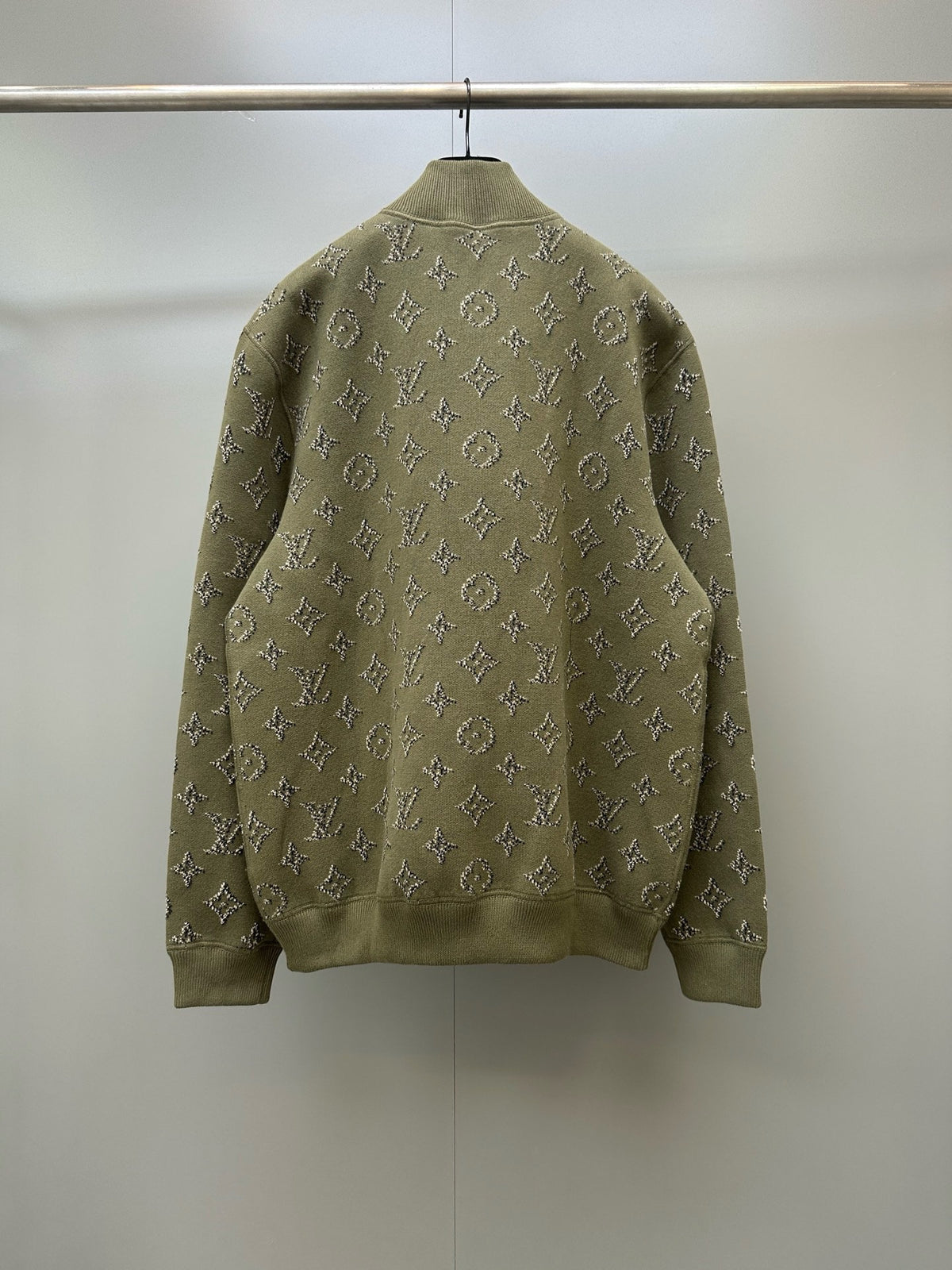 Falection FW26 Reversible Monogram Jacquard Bomber Jacket
