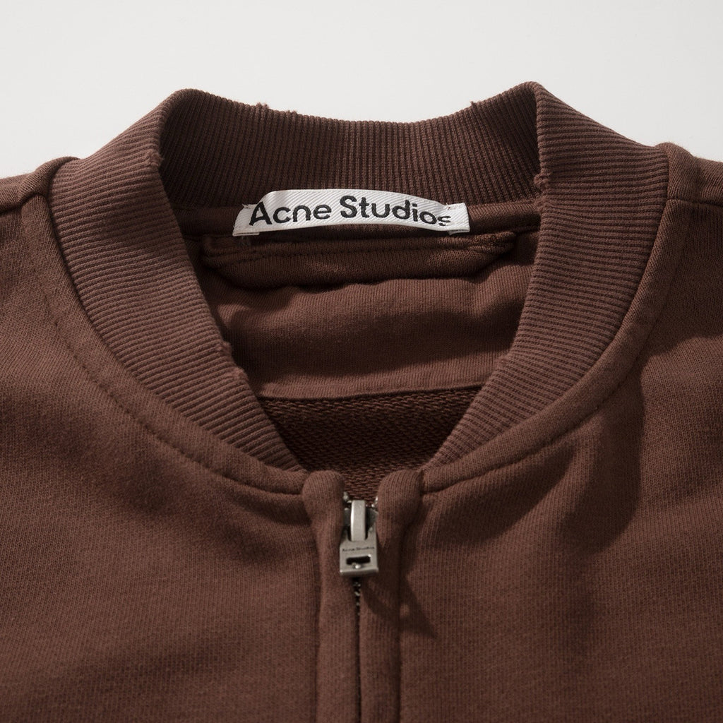 Falection FW26 Washed Zip Up Cardigan in 4 Colors