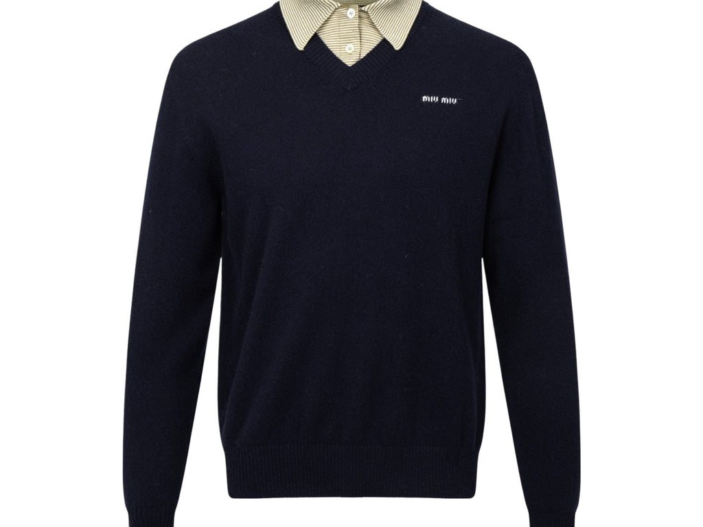 Falection FW26 Wool Sweater with Collar