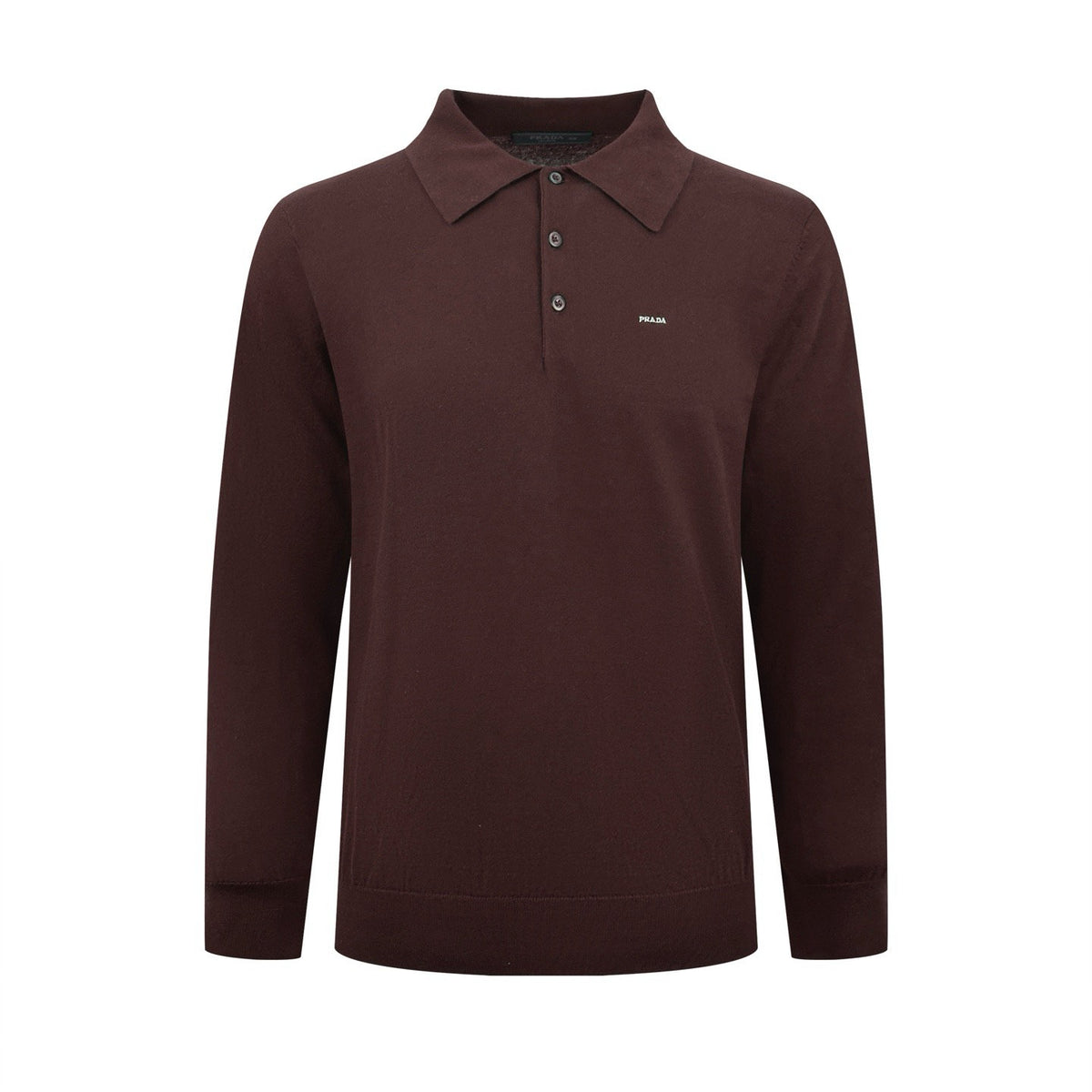 Falection FW26 Wool and Silk Polo Sweater in 4 Colors