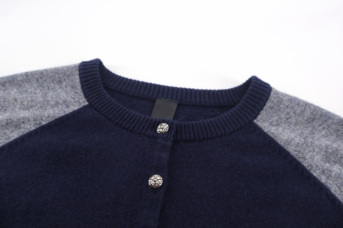 Falection CH FW26 Color Block Raglan Henley