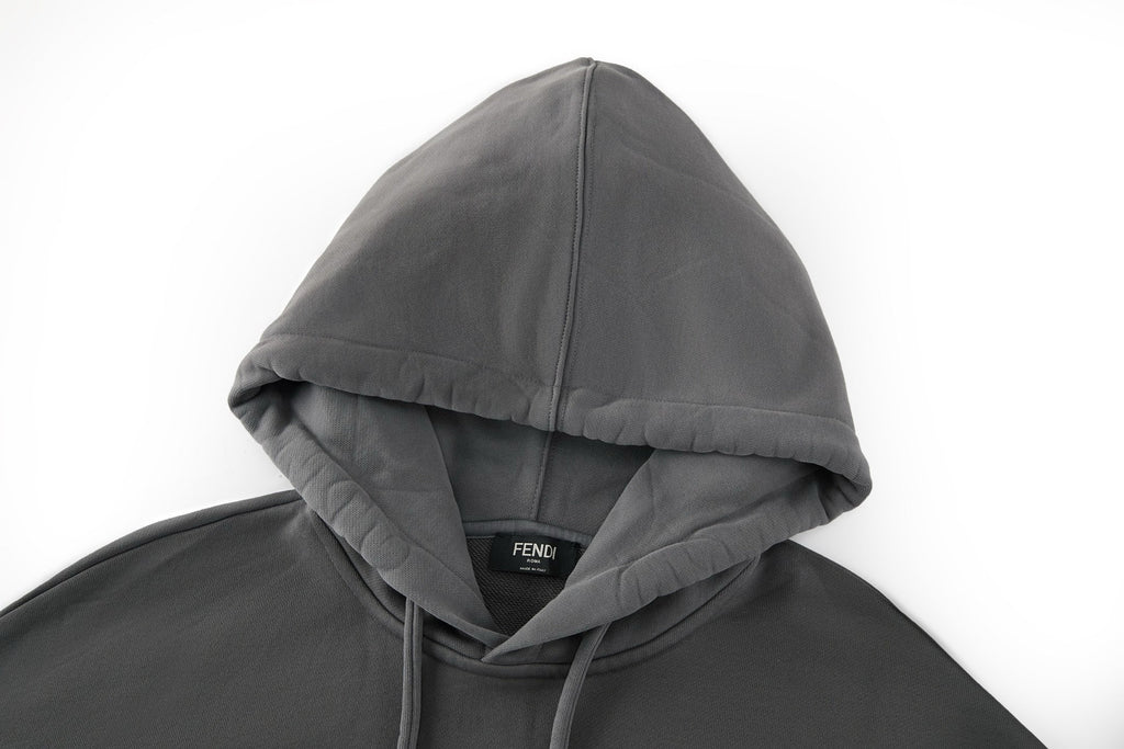 Falection FW26 Logo Plaque Distressed Hoodie in 2 Colors