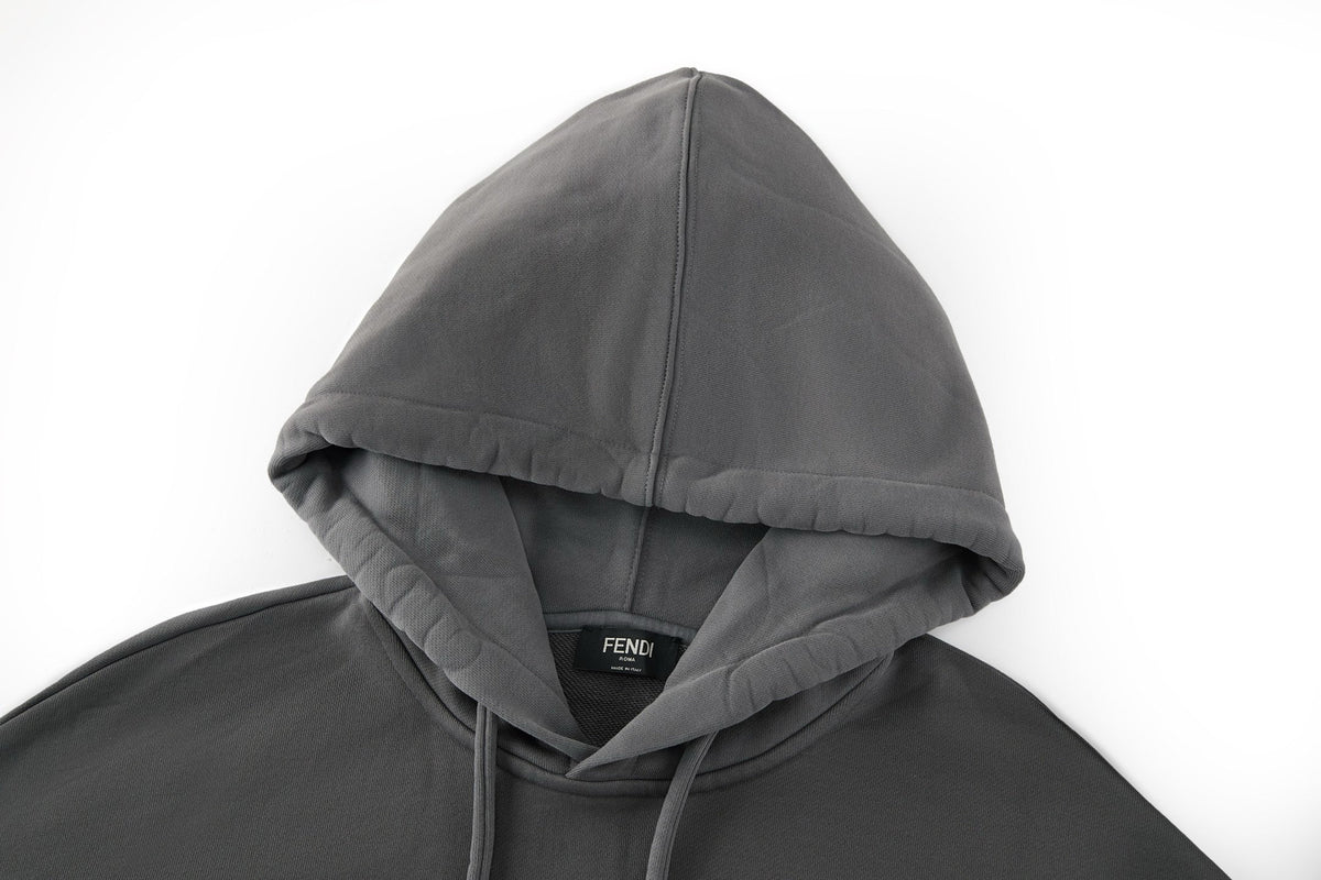 Falection FW26 Logo Plaque Distressed Hoodie in 2 Colors