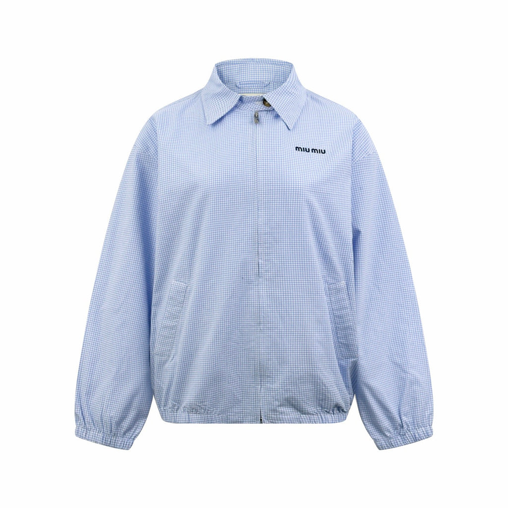Falection FW26 Gingham Check Blouson