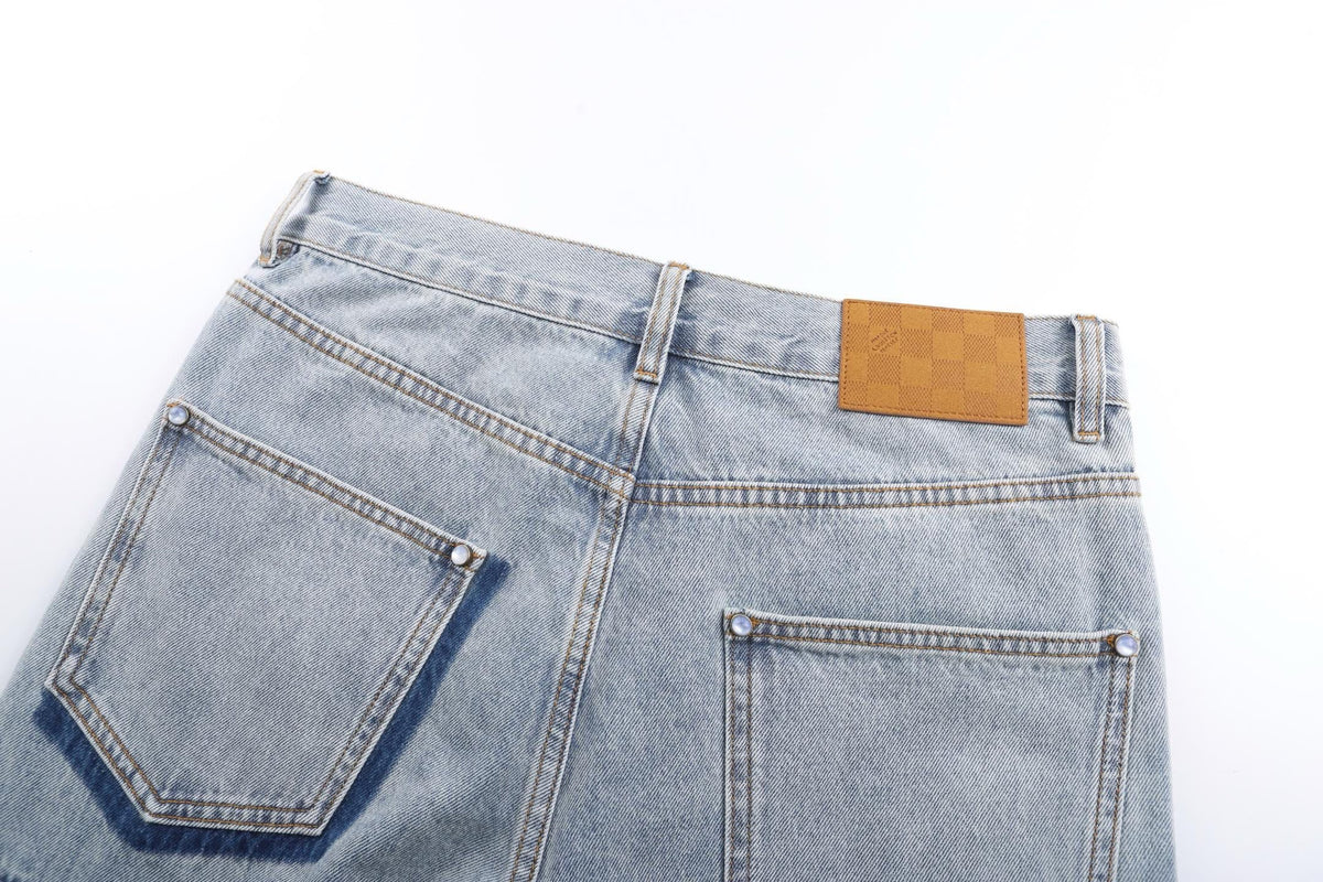 Falection FW26 Signature Patchwork Denim Pants
