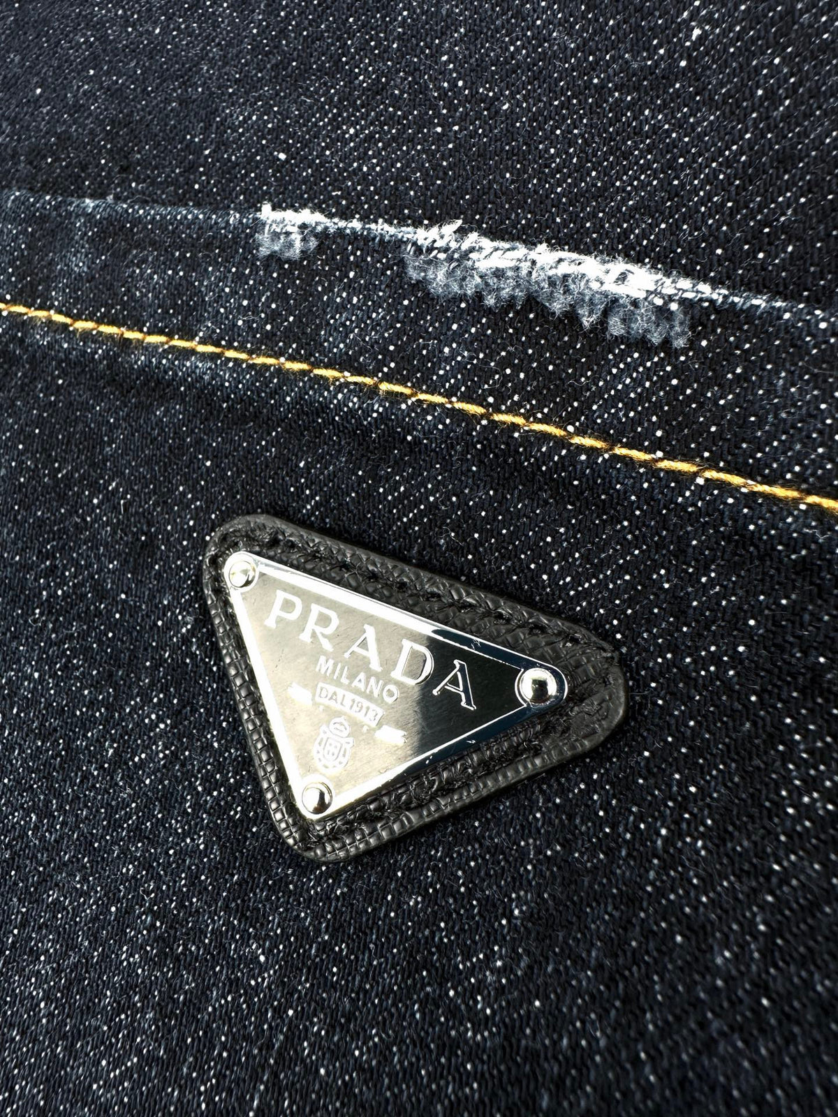 Falection FW26 Cropped Denim Blouson Jacket