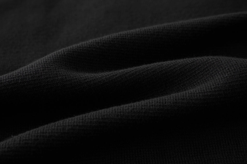 Falection FW26 Leather Logo Wool Zip Up Cardigan in 3 Colors