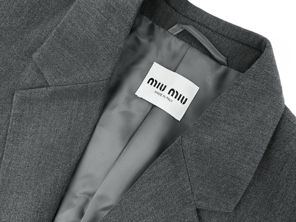 Falection FW26 Single Breasted Gabardine Blazer