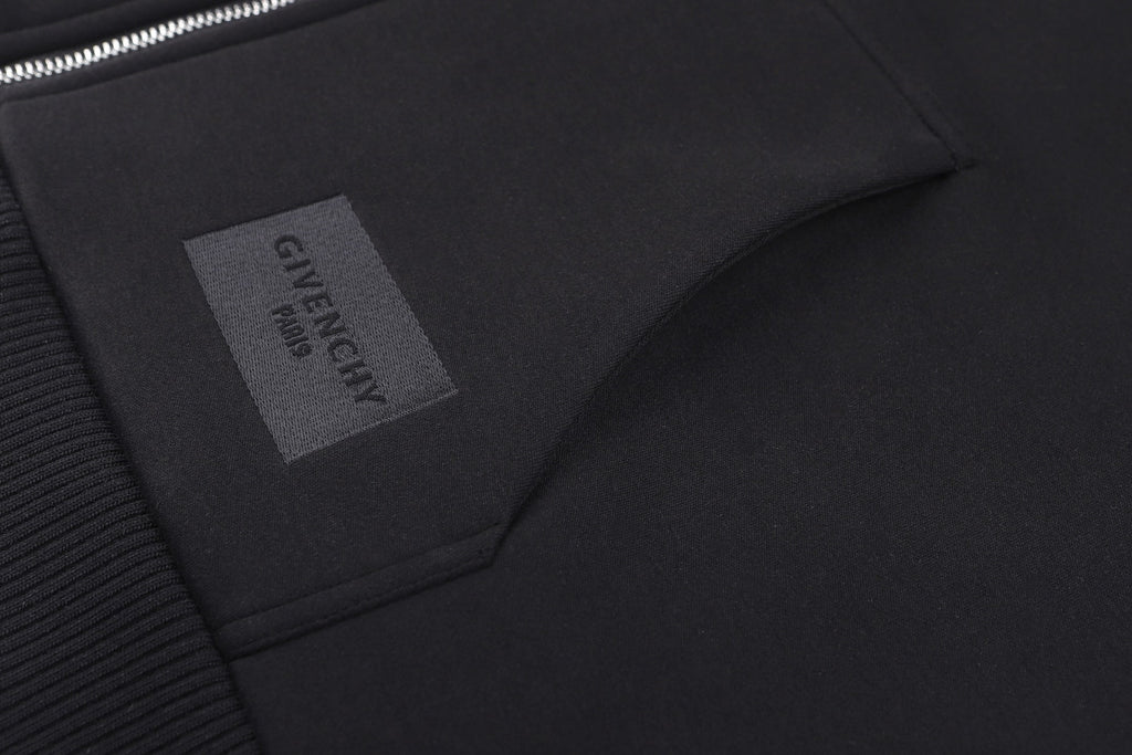 Falection FW26 Zip Up Logo Patch Hoodie