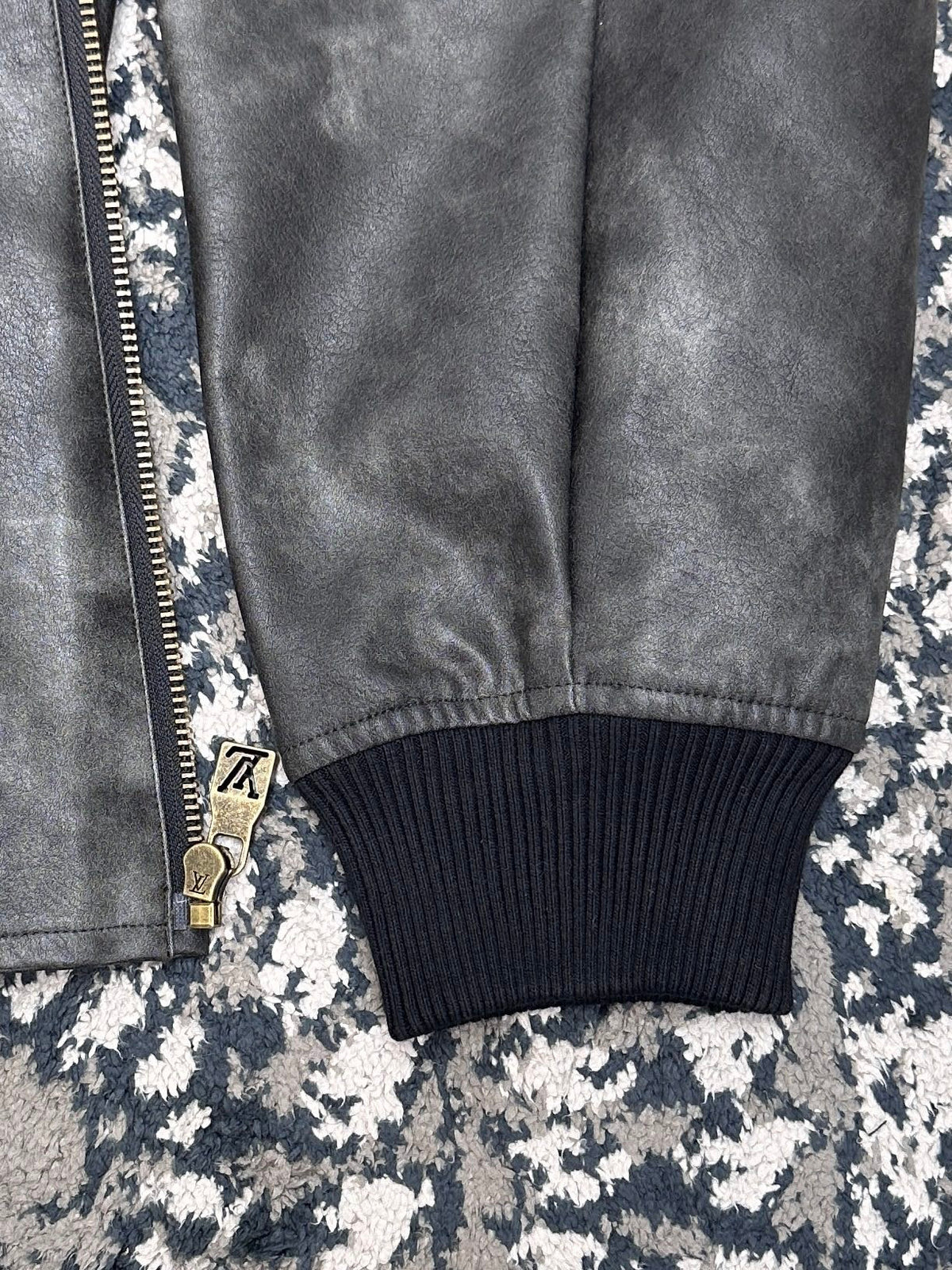 Falection FW26 Reversible Monogram Jacquard Bomber