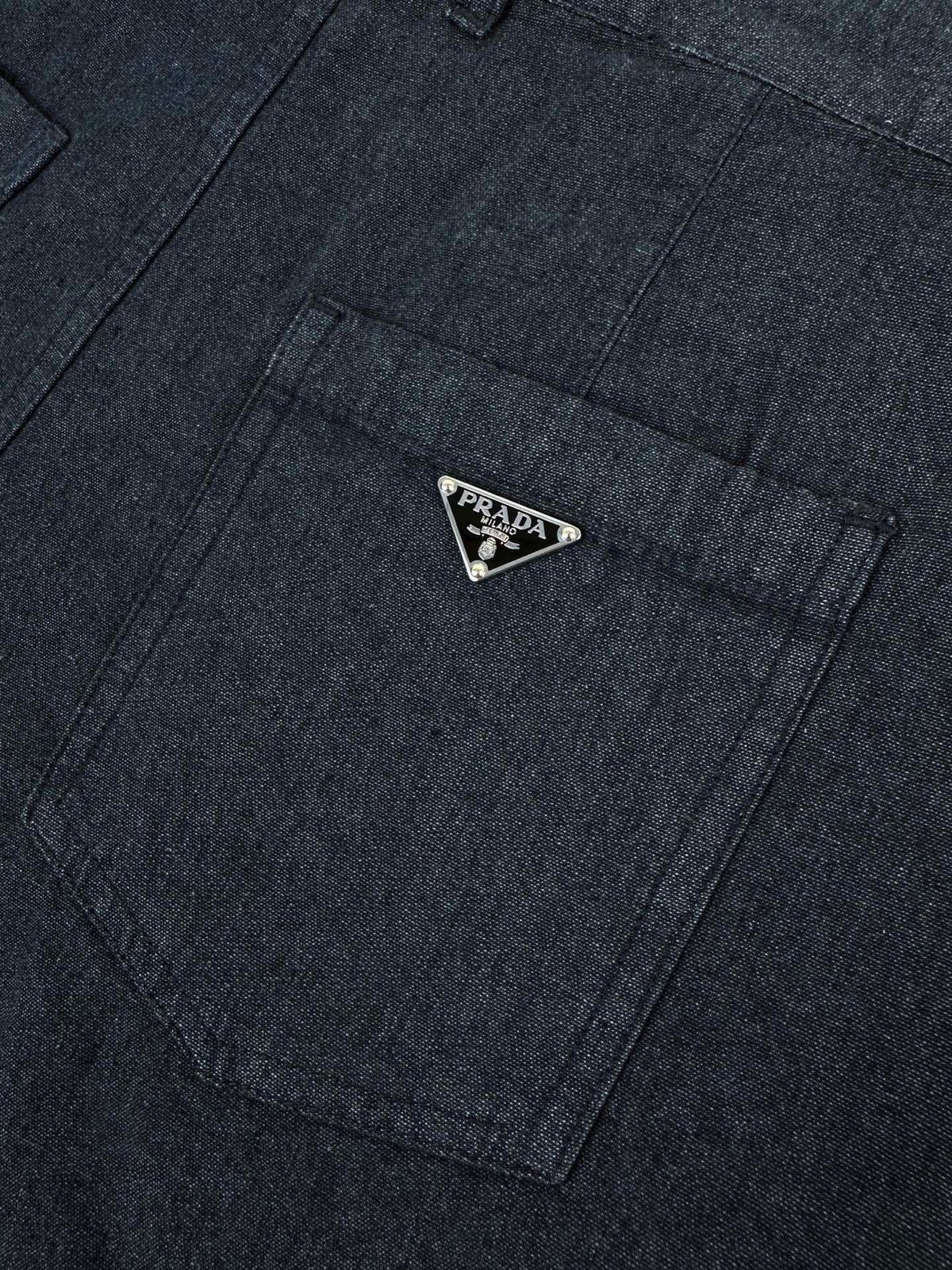 Falection FW26 Navy Chambray Pants