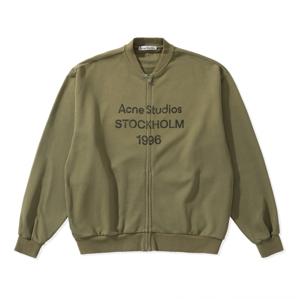 Falection FW26 Washed Zip Up Cardigan in 4 Colors