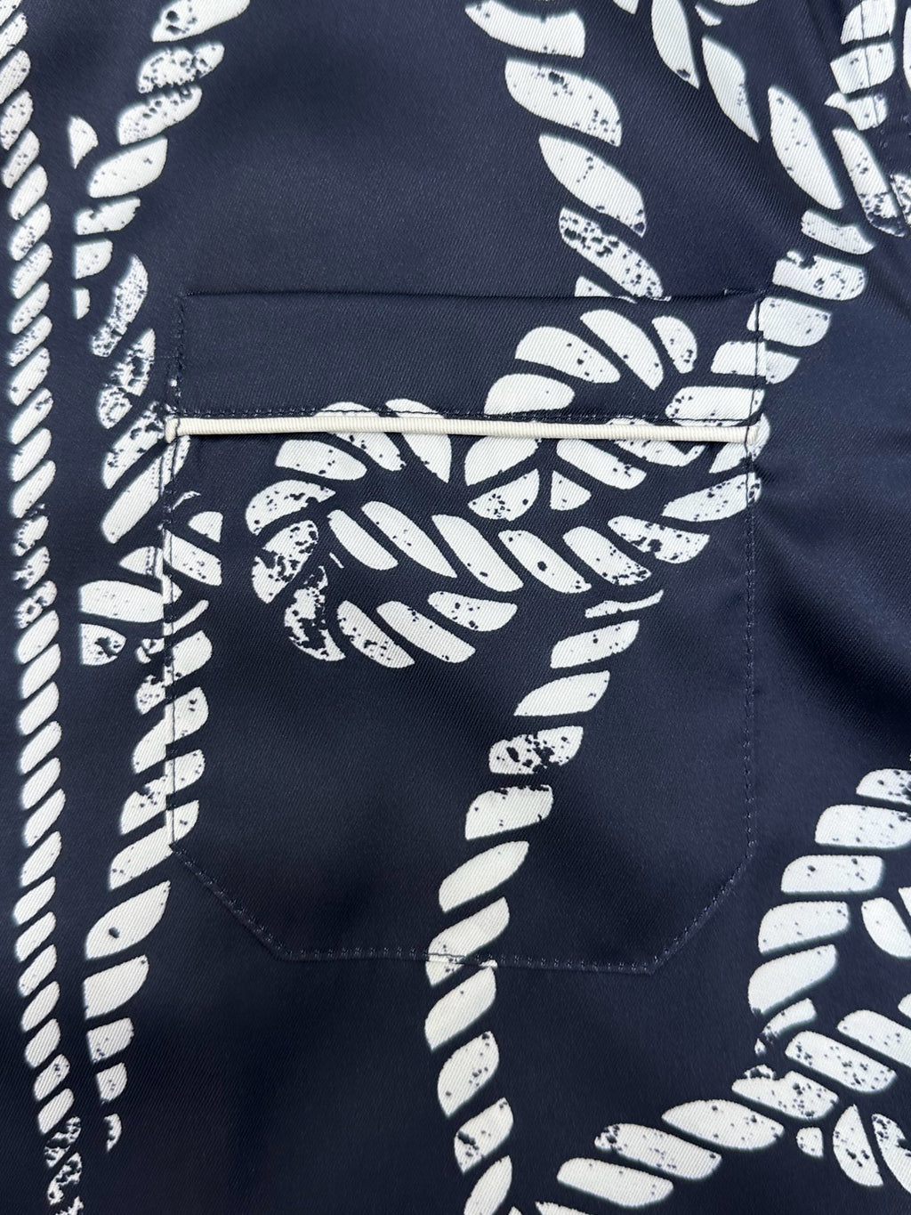 Falection FW26 Oblique Denim Overshirt