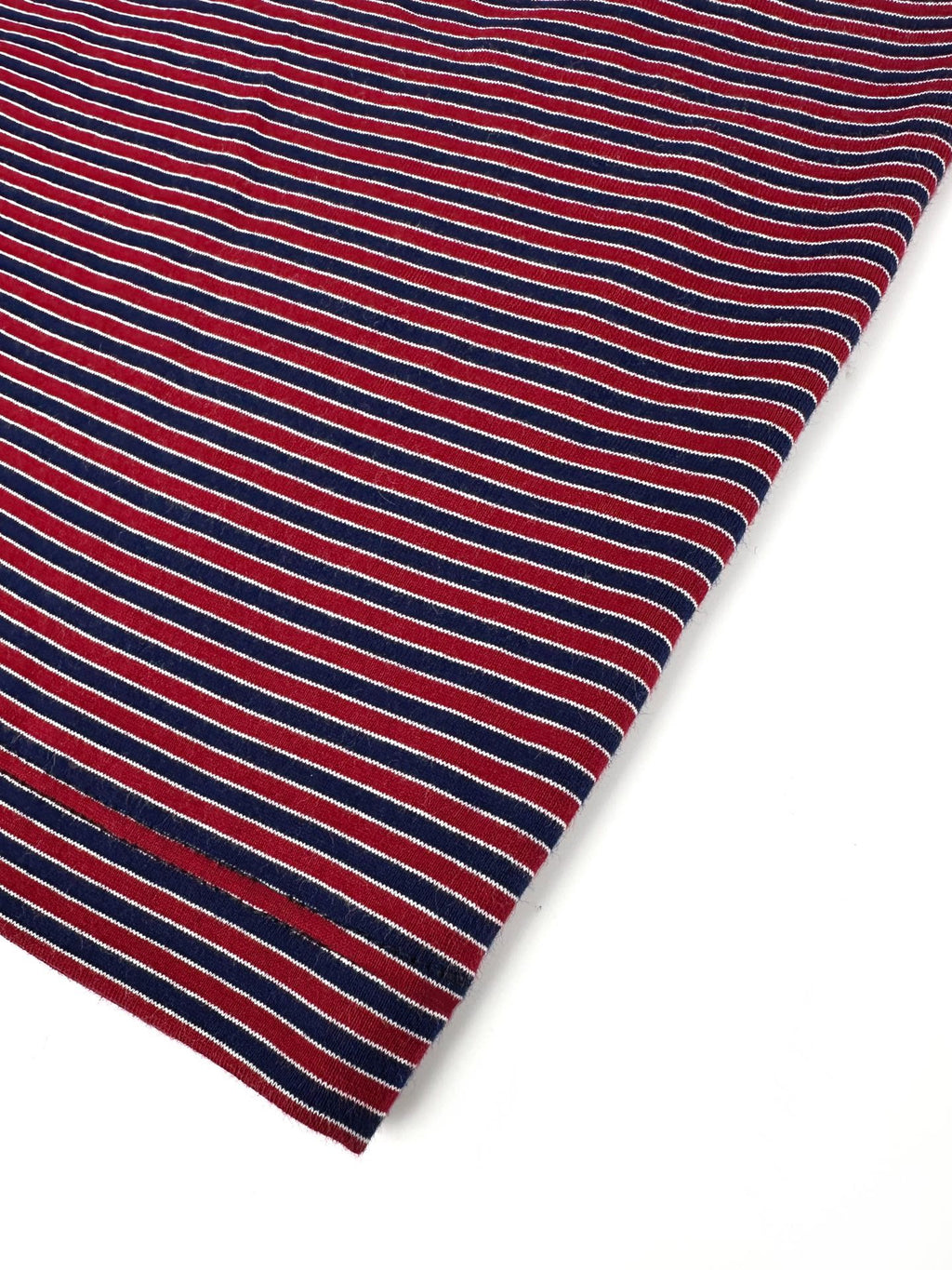 Falection FW26 Striped Cotton Jersey Henley Shirt