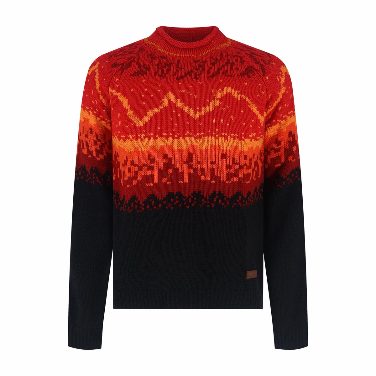 Falection FW26 Gradient Jacquard Pullover