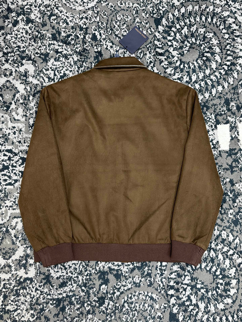 Falection FW26 Suede Calfskin Bomber Jacket