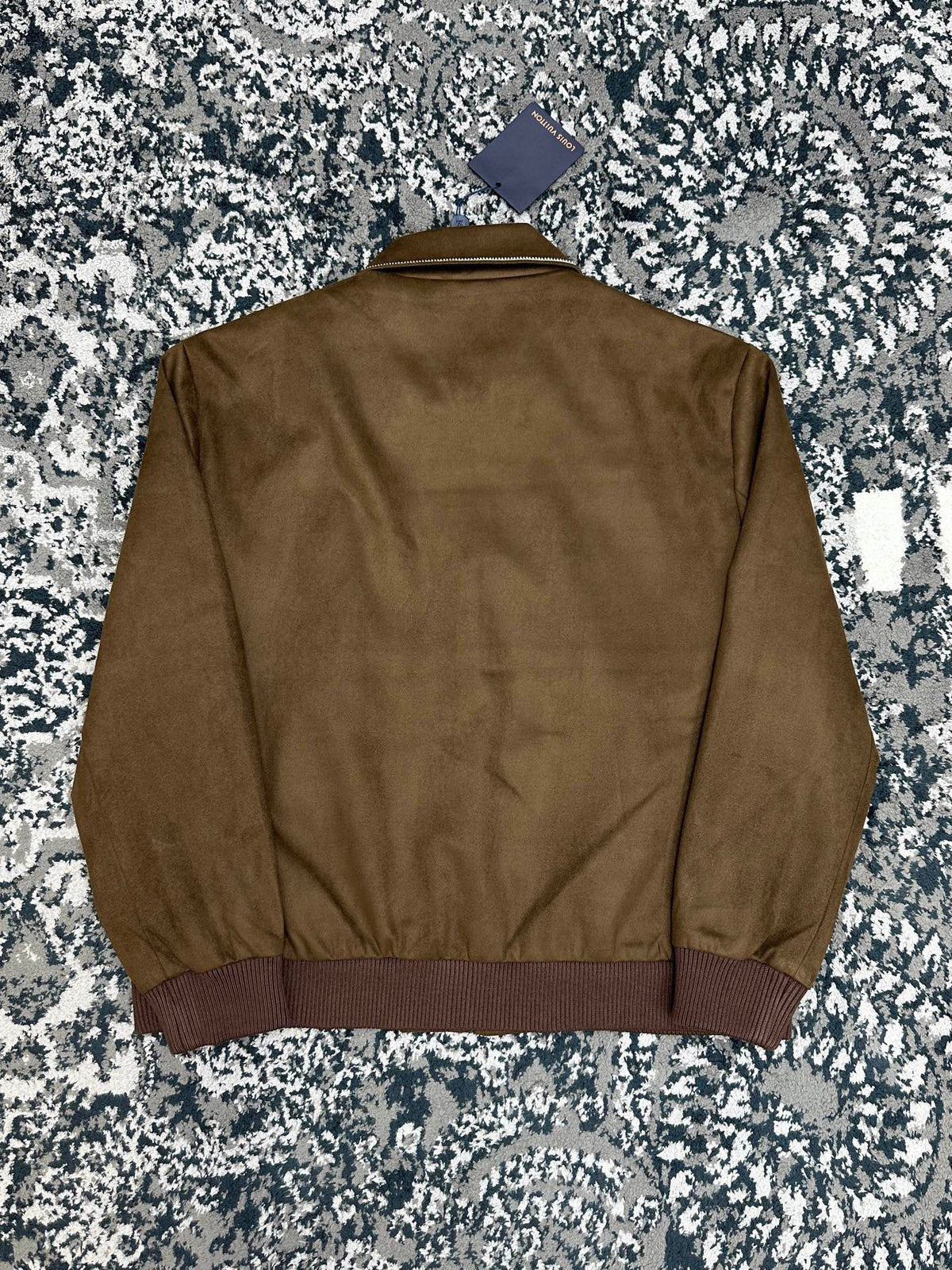 Falection FW26 Suede Calfskin Bomber Jacket