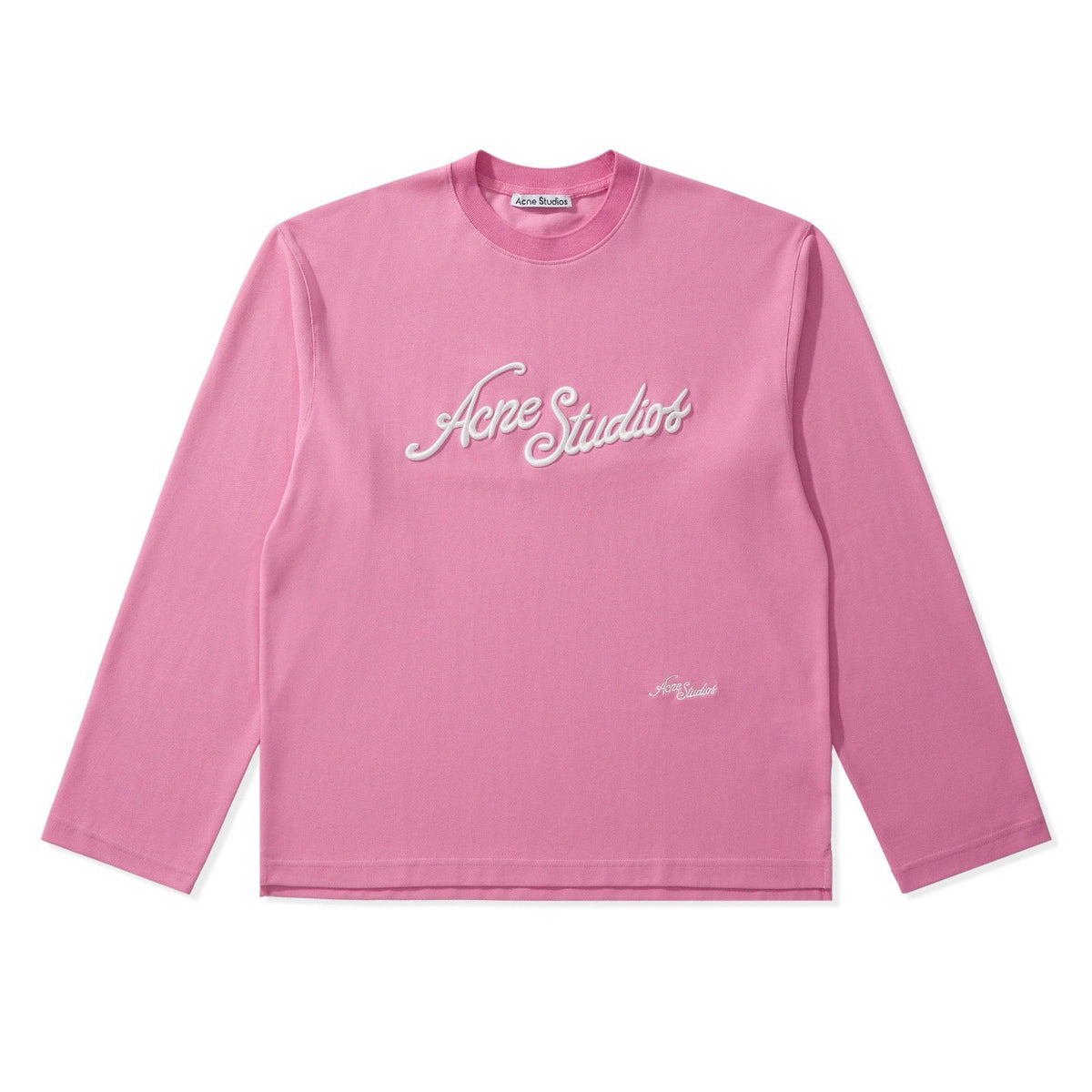 Falection FW26 Embroidered Logo Long-Sleeve T-Shirt in 3 Colors