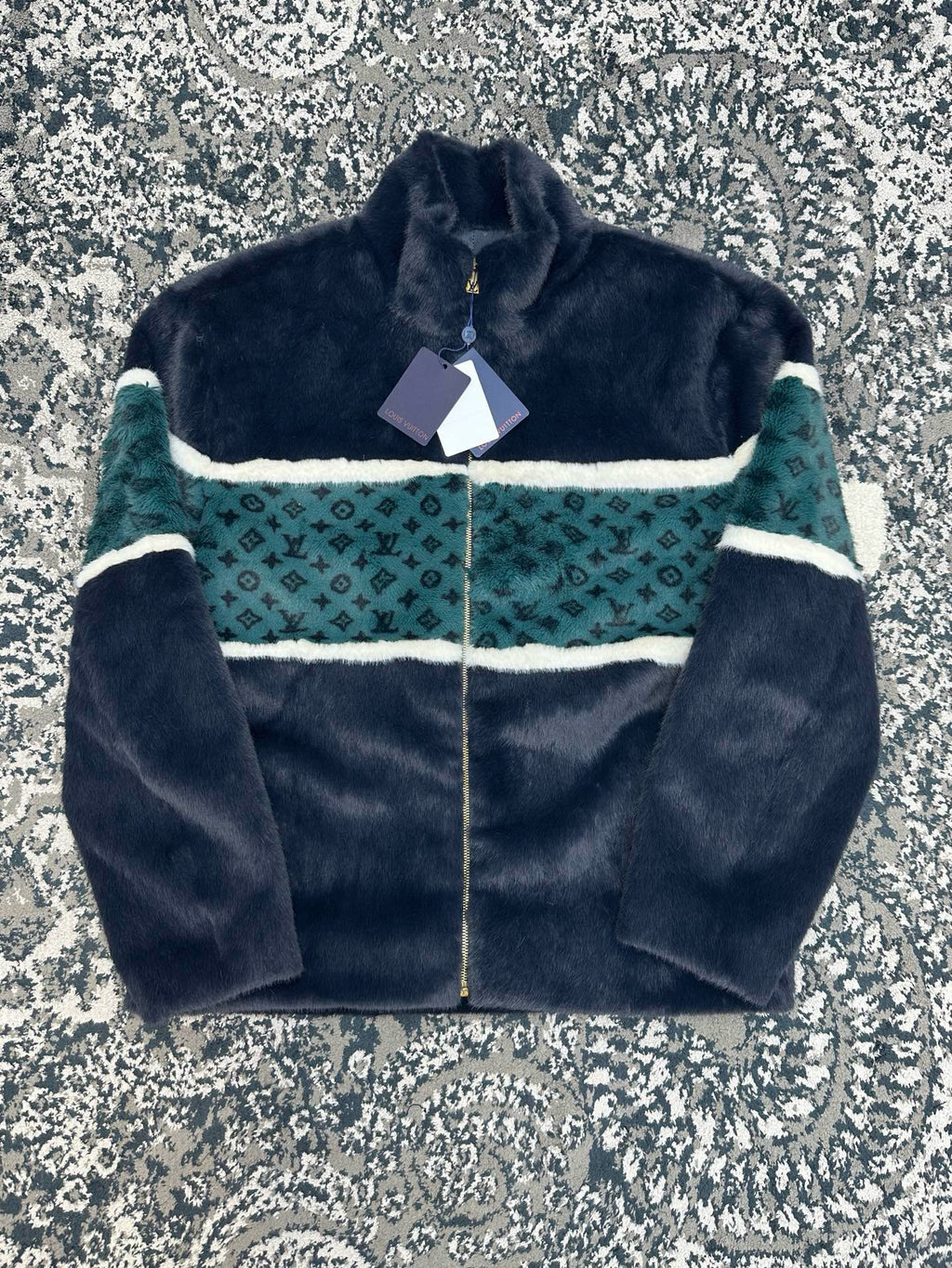 Falection FW26 Faux Fur Track Top
