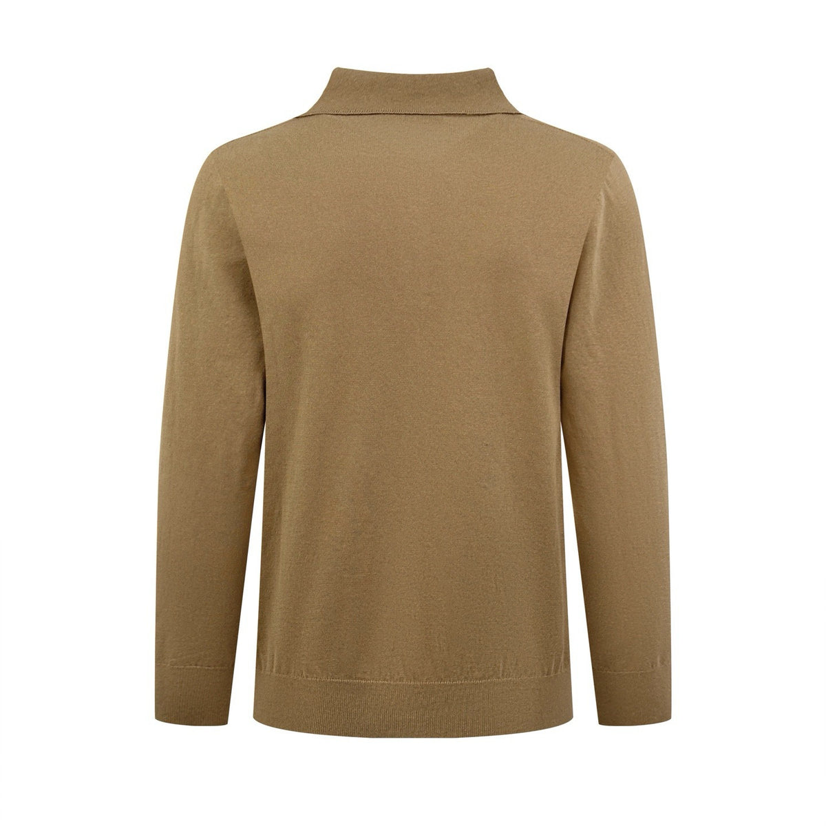 Falection FW26 Wool and Silk Polo Sweater in 4 Colors