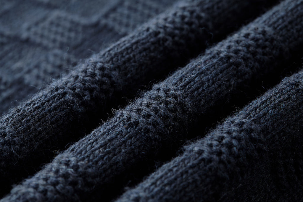 Falection FW26 Wool Blend Half Zip Pullover in 2 Colors