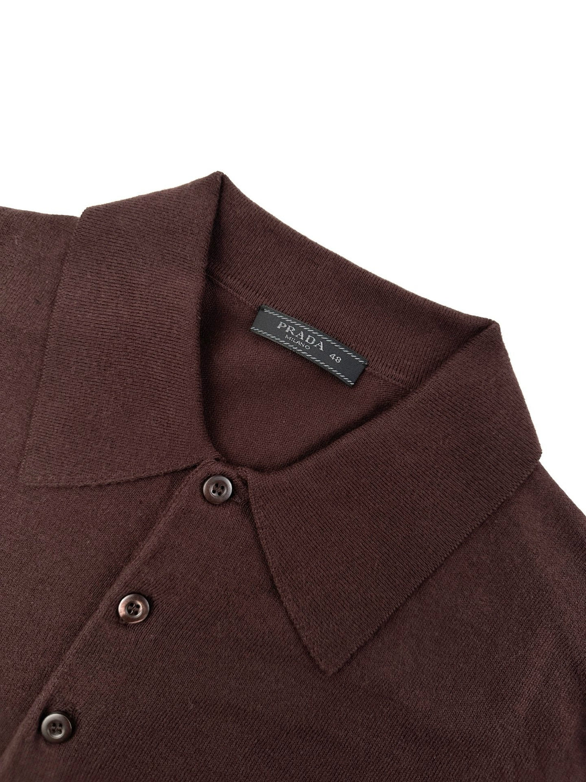 Falection FW26 Wool and Silk Polo Sweater in 4 Colors
